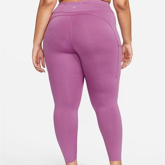 NIKE Epic Luxe Mid-Rise Pocket Running Leggings women’s size 3X - Picture 2 of 13